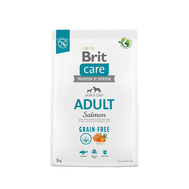 BRIT CARE GRAIN FREE ADULT SALMON & POTATO