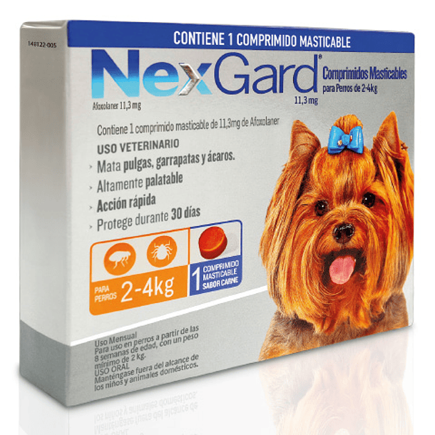 NEXGARD 1 COMPRIMIDO 2