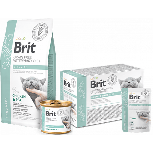 BRIT GRAIN FREE CAT VD STRUVITE 2KG