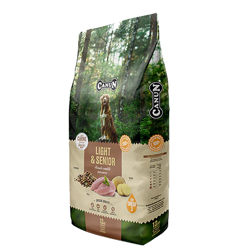 CANUN FRESH DOG LIGHT & SENIOR 3KG