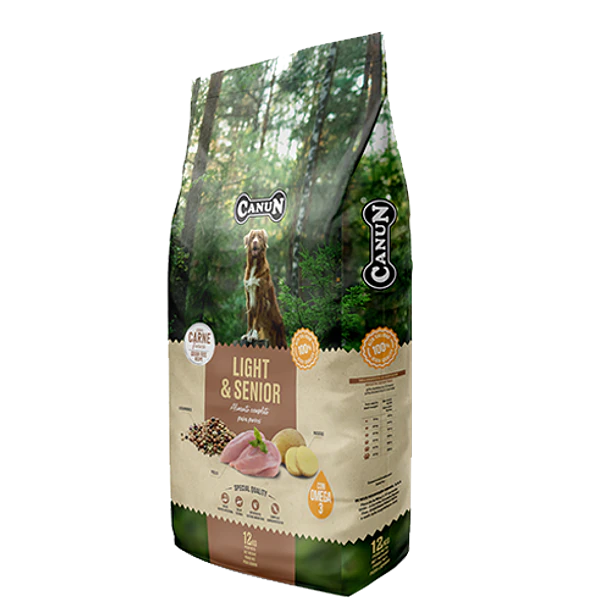 CANUN FRESH DOG LIGHT & SENIOR 3KG