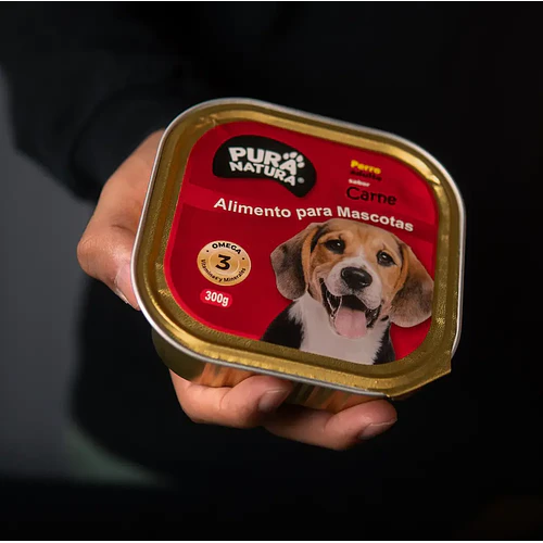 PURA NATURA PERROS SABOR CARNE 300GR