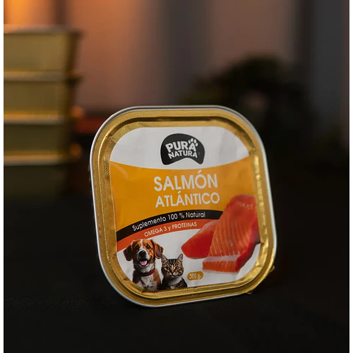 PURA NATURA SUPLEMENTO SALMÓN ATLANTICO 300GR