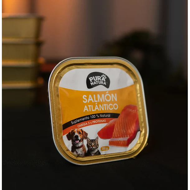 PURA NATURA SUPLEMENTO SALMÓN ATLANTICO 300GR
