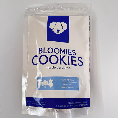 Bloomies Cookies Mix de Verduras Teolicioso 85 g