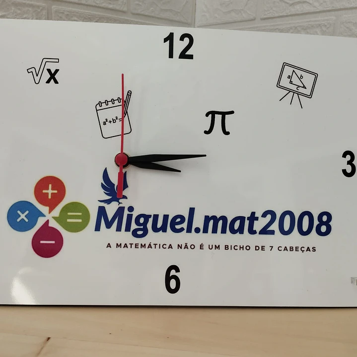 Relógio em MDF personalizável com foto 1