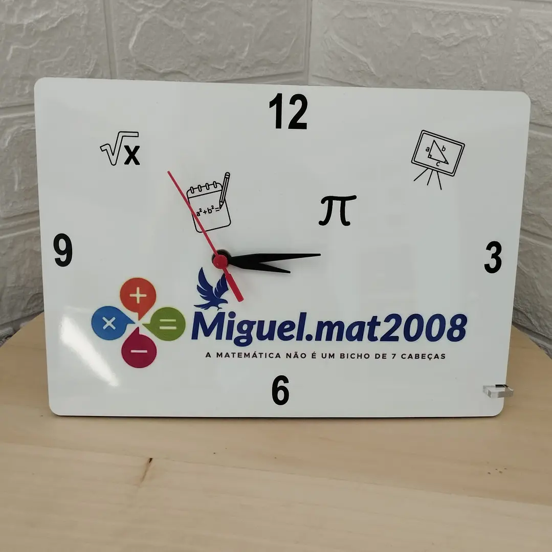 Relógio em MDF personalizável com foto 2