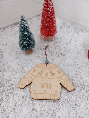 Enfeite de Natal camisola