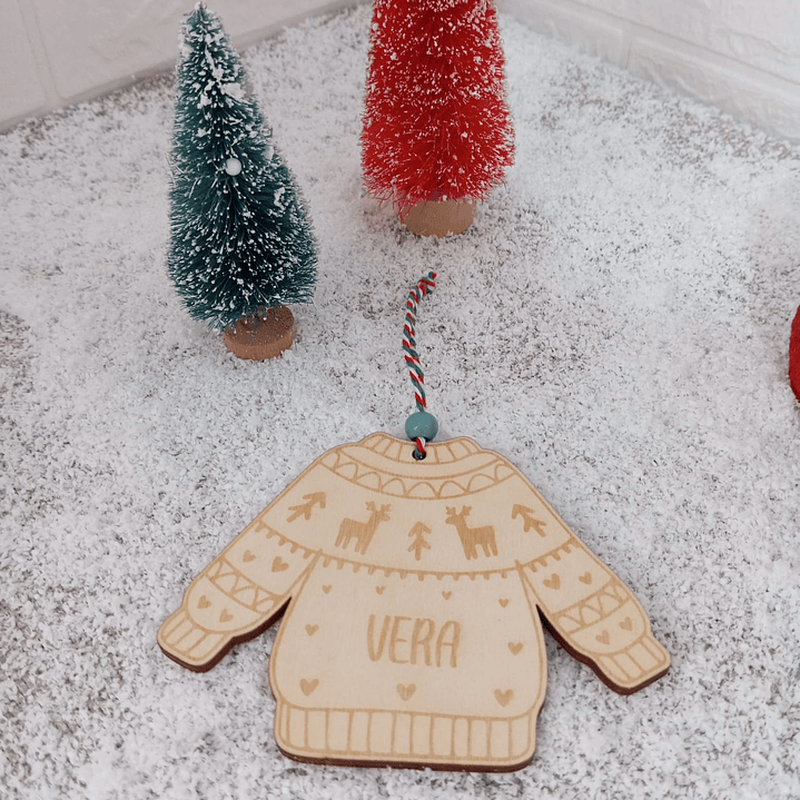 Enfeite de Natal camisola 1