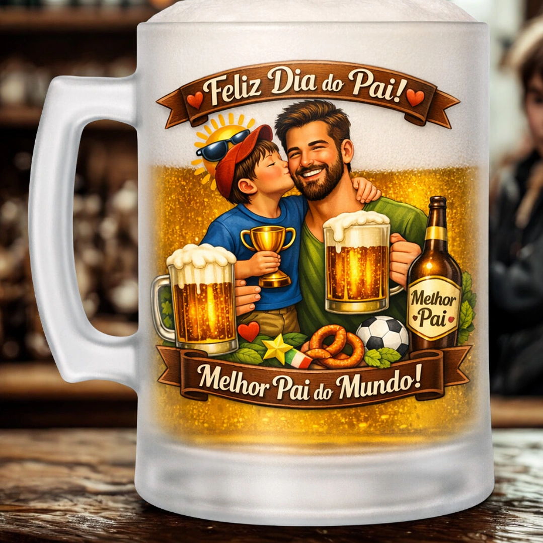 Caneca de cerveja dia do pai 1
