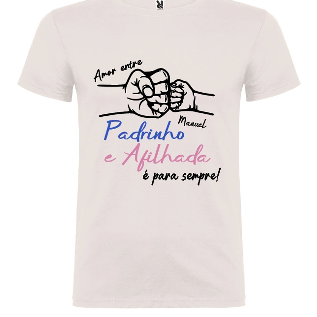 Tshirt amor entre padrinho e afilhada  2