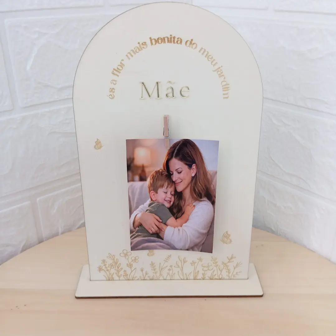 Moldura Mãe flor mais bonita 1