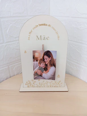 Moldura Mãe flor mais bonita