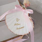 Kit de Batizado Personalizado – Caixa Branca em MDF com Vela, Concha e Toalha - Thumbnail 3