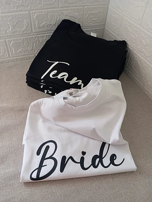 T-shirts team bride