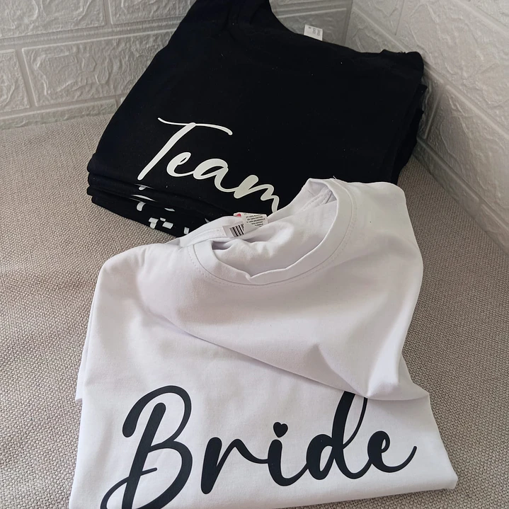 T-shirts team bride 1