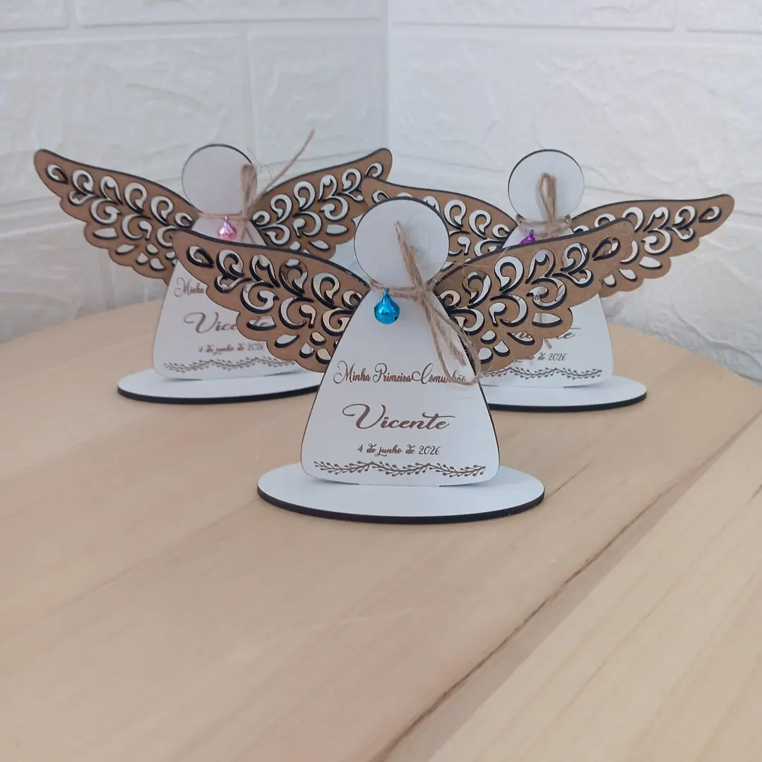 Anjo personalizado de Primeira Comunhão – com base 2