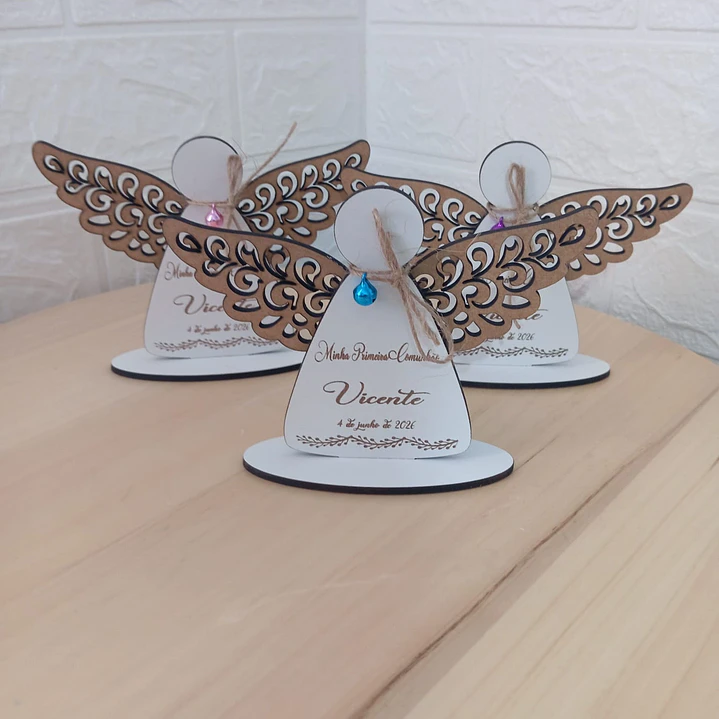 Anjo personalizado de Primeira Comunhão – com base 2