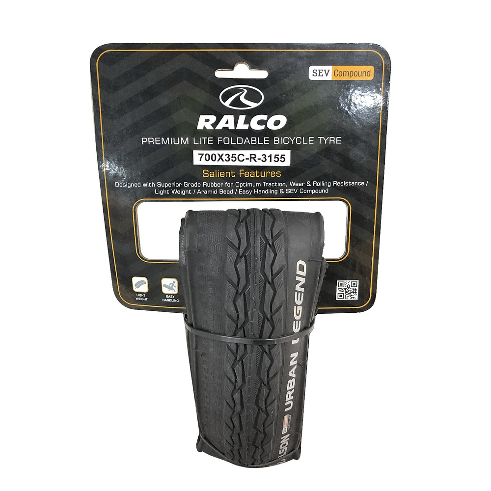 NEU NEUMATICO RALCO 700X35C (37-622) URBAN STAR (R-3155) KEVLAR NEUMATICOS 18521