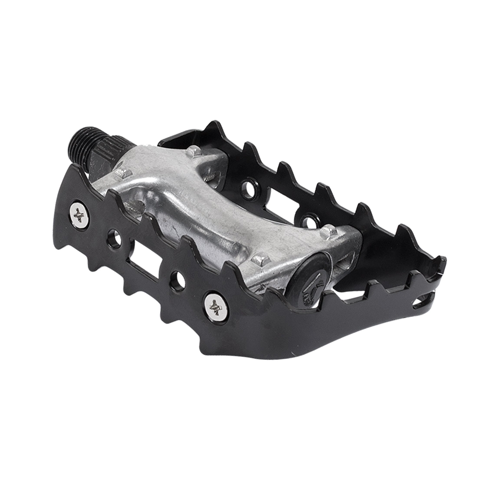 REP PEDAL MTB MEDIA PISTA NEGRO/SILVER COMPATIBLE / GENERICO REPUESTOS 726