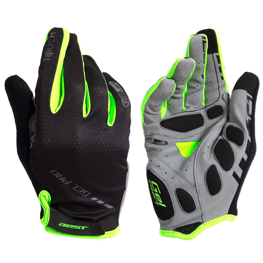 ACC GUANTE LARGO BEST NEGRO/VERDE NEON TALLA L ACCESORIOS 37501