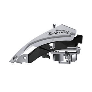 REP CAMBIADOR SHIMANO FD-TY600-L6, TOURNEY, FOR 3X6/7/8, TOP-SWING, DUAL-PULL, BAND TYPE(31.8/34.9MM COMPATIBLE), CS-ANGLE:66-69, FOR 42T, CL:47.5/50MM, IND.PACK EFDTY600LML6 REPUESTOS 61936