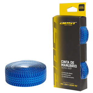 ACC CINTA MANUBRIO BEST PEU + EVA + MICRO TEC ULTRA GRIP AZUL ACCESORIOS 19055