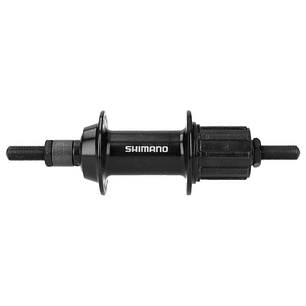 REP MAZA SHIMANO FH-TY500-7-7V. NT TRASERA NT-TYPE, 36H OLD:135MM BLACK, BULK AFHTY5007DZ REPUESTOS 60629