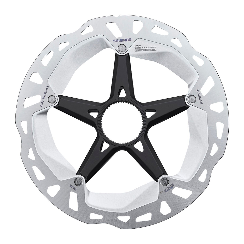 REP ROTOR FRENO DISCO SHIMANO RT-MT800, M 180MM, W/LOCK RING(INTERNAL SERRATION), IND.PACK IRTMT800MI REPUESTOS 60992