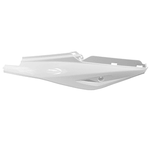 REPM TAPA LATERAL TRASERA MOTOMEL RIGHT / LIGHT BODY COVER SKUA 125/200/250 BLANCO CHASIS 85066