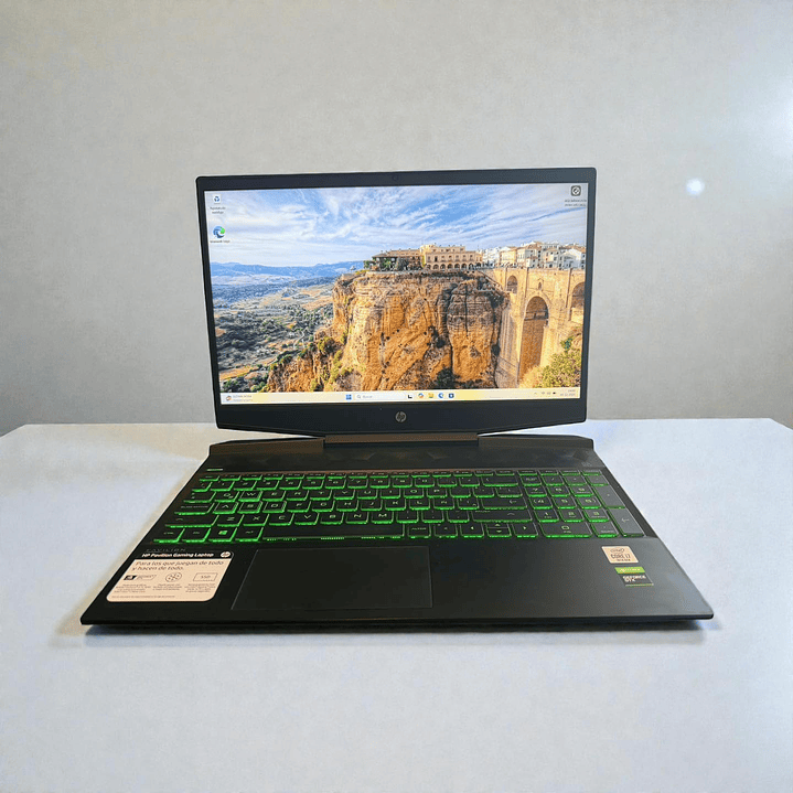 HP Gaming 15 / i7-10750H / GTX 1650 / 1TB SSD / 16GB RAM / Pantalla 15,6 FHD 3