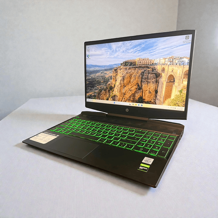 HP Gaming 15 / i7-10750H / GTX 1650 / 1TB SSD / 16GB RAM / Pantalla 15,6 FHD 7