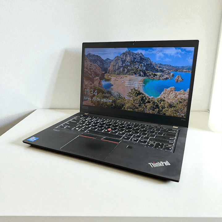 Lenovo Thinkpad P14s Gen 2 / i7-1165G7 / Nvidia Quadro T500 (4GB) / 16GB RAM / Pantalla 14 FHD TOUCH / 512GB SSD 3