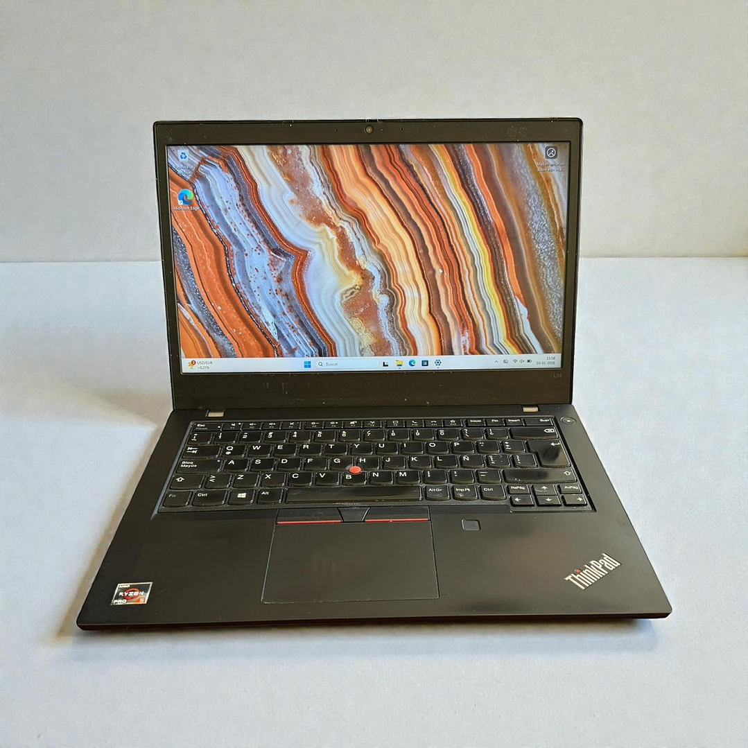 Lenovo Thinkpad L14 Gen 1 / Ryzen 5 4500U / 32GB RAM / 256GB SSD / Pantalla 14 FHD 1