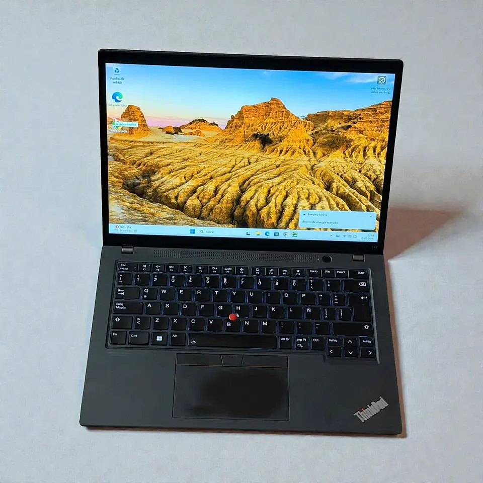 Lenovo Thinkpad T14 Gen 3 / i7-1260P / Nvidia MX550 / 16GB RAM / 512GB SSD / Pantalla 14 FHD 5