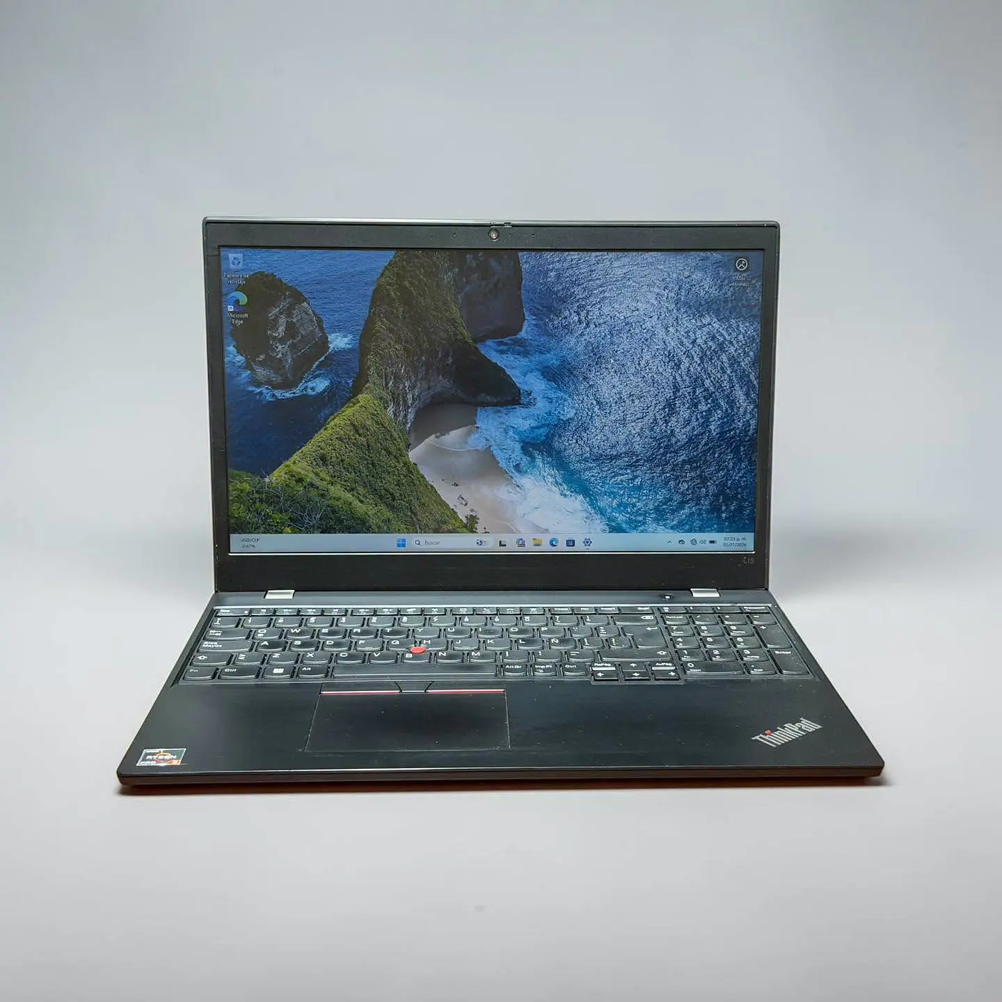 Lenovo Thinkpad L15 Gen 1 / AMD Ryzen 3 4450U / 512GB SSD / 8GB RAM / Pantalla 15,6 HD 5