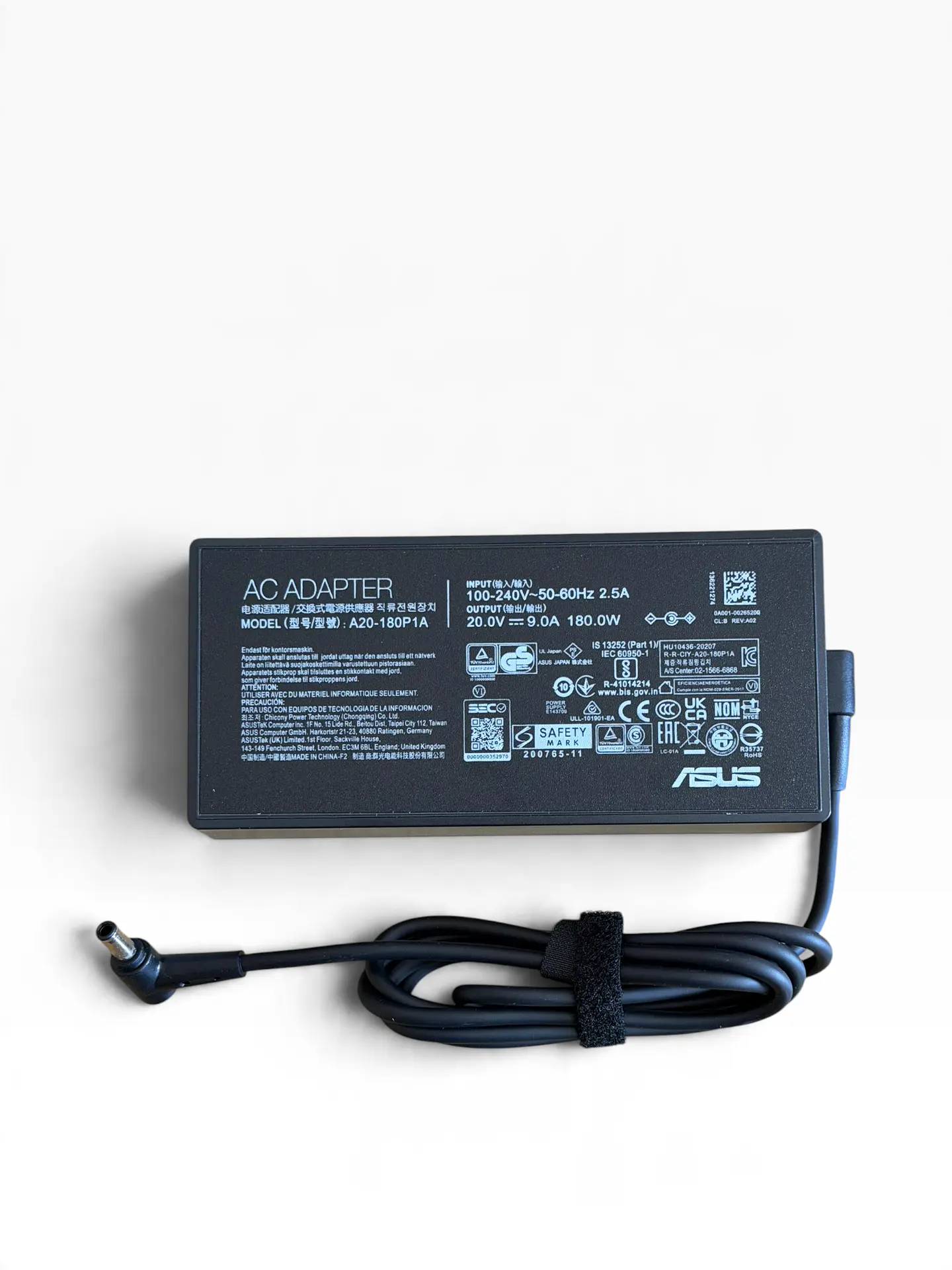 Cargador Asus 180W 6.0 x 3.7 mm 1