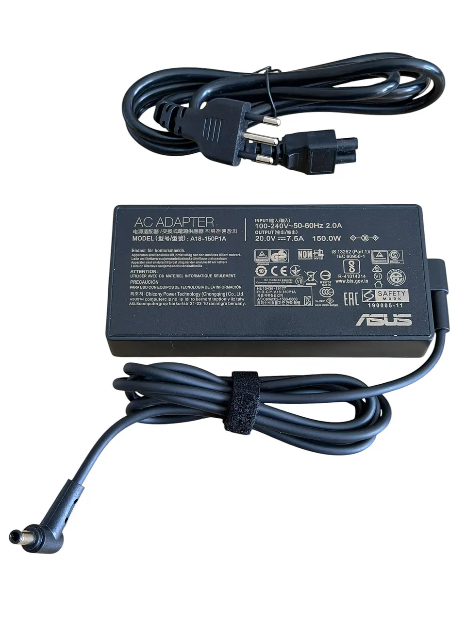 Cargador Asus 150w 6.0 x 3.7mm 4