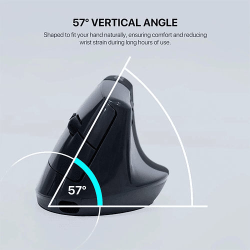 Mouse inalámbrico Fantech GO Comfy W195R, Color Blanco 5