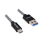 Tecmaster TM-200532 Cable USB TIPO-C a USB-A 3.0 - Miniatura 2