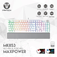 Teclado Gamer Fantech Maxpower MK853, Switch Rojo, Color Blanco (ES) - Miniatura 3