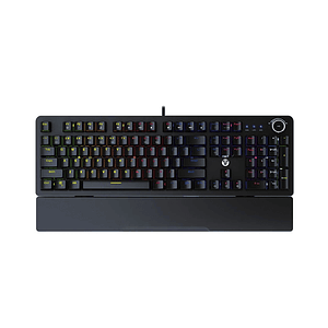 Teclado Gamer Fantech Maxpower MK853, Switch Rojo, Color Negro (ES)