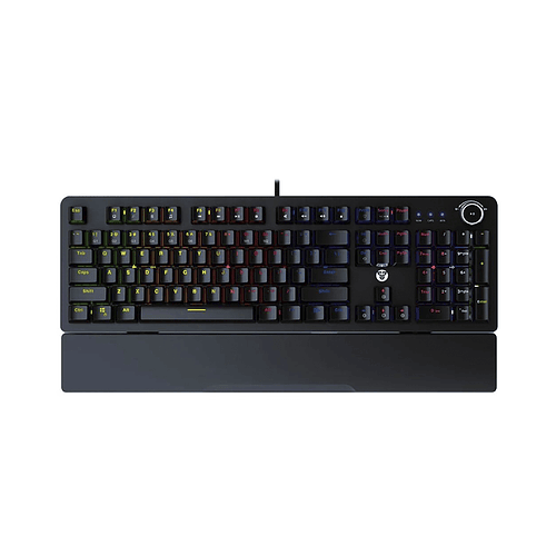 Teclado Gamer Fantech Maxpower MK853, Switch Rojo, Color Negro (ES) 1