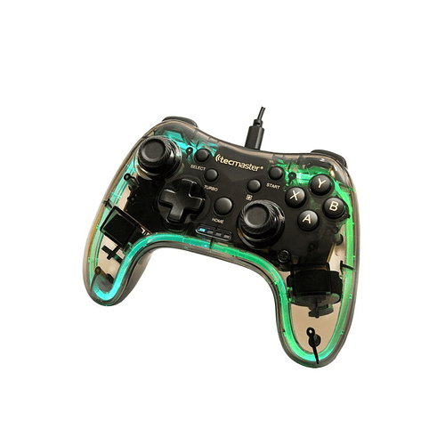 Control Bluetooth Tecmaster TM-400512, Multidispositivo, Clip Smartphone, iluminación RGB 2