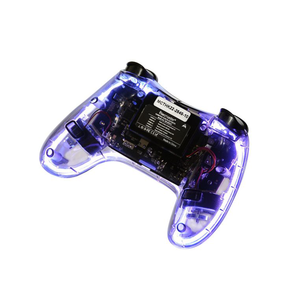 Control Bluetooth Tecmaster TM-400512, Multidispositivo, Clip Smartphone, iluminación RGB 3