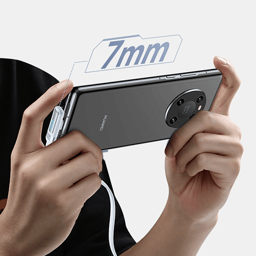 Usams US-SJ653 Cable USB TIPO-C, Pantalla Digital, PD 100W, Codo de 90 grados, Color Negro 3