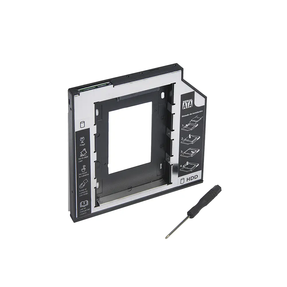 Tecmaster TM-600501 Adaptador 9,5mm HDD Caddy Sata 2