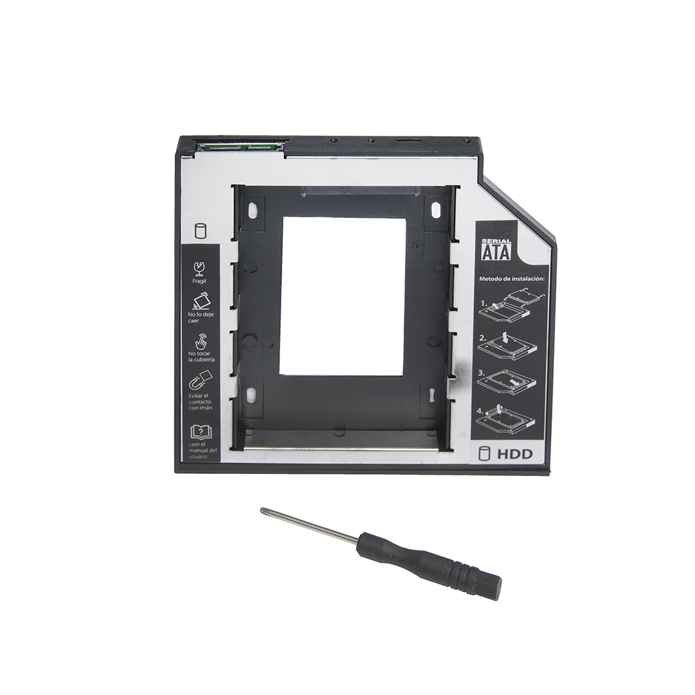 Tecmaster TM-600501 Adaptador 9,5mm HDD Caddy Sata 3