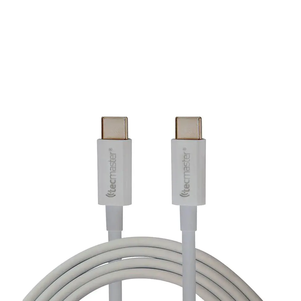 Tecmaster TM-200531 Cable USB-C 2.0 Macho a Macho PD 100W 1