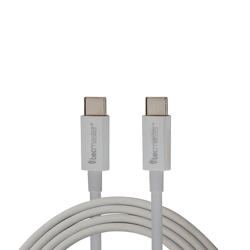 Tecmaster TM-200531 Cable USB-C 2.0 Macho a Macho PD 100W 1